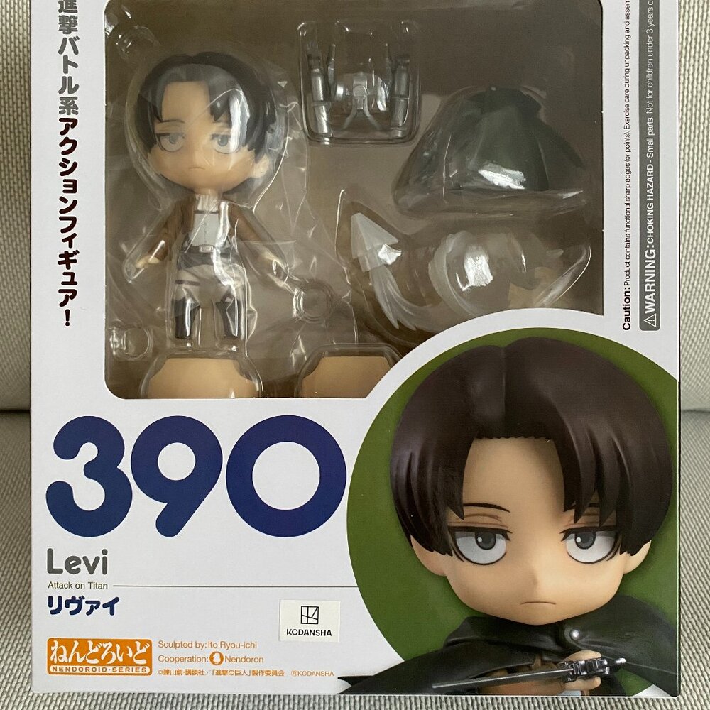 New Good Smile Company Attack on Titan: Levi Ackerman Nendoroid Figure 390